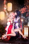 [COSPLAY] 伊喵君 景三 八重 雷神 双倍快乐
