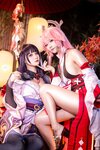 [COSPLAY] 伊喵君 景三 八重 雷神 双倍快乐