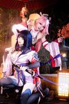 [COSPLAY] 伊喵君 景三 八重 雷神 双倍快乐
