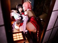 [COSPLAY] 伊喵君 景三 八重 雷神 双倍快乐