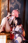 [COSPLAY] 伊喵君 景三 八重 雷神 双倍快乐