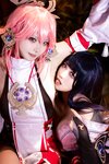 [COSPLAY] 伊喵君 景三 八重 雷神 双倍快乐