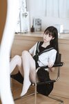 [COSPLAY] 许岚 叁月life 白丝水手服