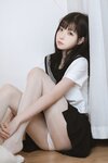 [COSPLAY] 许岚 叁月life 白丝水手服