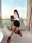 [COSPLAY] 张思允 油亮黑丝制服