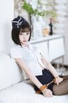 [COSPLAY] 许岚 叁月life 束缚黑丝