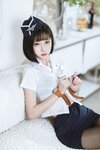 [COSPLAY] 许岚 叁月life 束缚黑丝