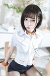 [COSPLAY] 许岚 叁月life 束缚黑丝