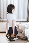 [COSPLAY] 许岚 叁月life 束缚黑丝