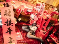 [COSPLAY] 七七娜娜子 布莱默顿新春旗袍