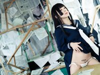 [COSPLAY] 胡桃猫Kurumineko 反差学妹