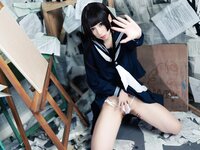 [COSPLAY] 胡桃猫Kurumineko 反差学妹