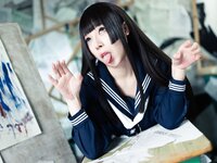 [COSPLAY] 胡桃猫Kurumineko 反差学妹