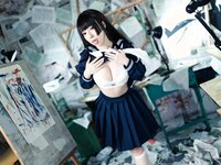 [COSPLAY] 胡桃猫Kurumineko 反差学妹