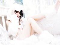 [COSPLAY] 桜桃喵 小白兔02