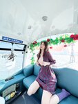 就是阿朱啊-微密圈红肚兜+下班地铁+乘务员+缆车[3V59P]