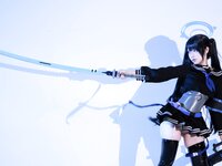 [COSPLAY] G44不会受伤 碧蓝档案 猫塚响