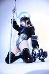 [COSPLAY] G44不会受伤 碧蓝档案 猫塚响