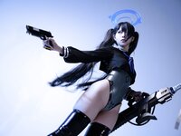 [COSPLAY] G44不会受伤 碧蓝档案 猫塚响