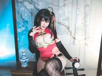 [COSPLAY] 柘烟 Zuken 大凤旗袍