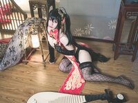 [COSPLAY] 柘烟 Zuken 大凤旗袍