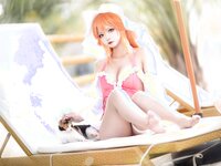[COSPLAY] 伊喵君 碧蓝航线 黎塞留泳装