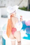 [COSPLAY] 伊喵君 碧蓝航线 黎塞留泳装