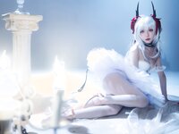 [COSPLAY] 阿包也是兔娘 NO.065 明日方舟 芭蕾