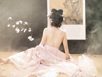 [COSPLAY] 2023.02 桃暖酱 – – 霓裳入梦[60P564M]