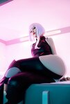 [COSPLAY] 爆机少女喵小吉 - 赛博朋克 边缘行者 Lcuy [93P4V-2.73G]