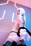 [COSPLAY] 爆机少女喵小吉 - 赛博朋克 边缘行者 Lcuy [93P4V-2.73G]