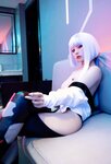 [COSPLAY] 爆机少女喵小吉 - 赛博朋克 边缘行者 Lcuy [93P4V-2.73G]