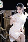 [COSPLAY] 2023.02 桃暖酱 – – 旗袍白月光[60P487M]