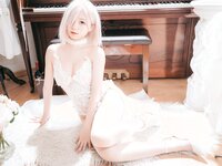 [COSPLAY] 花铃 玛修婚纱