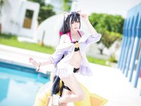 [COSPLAY] 瓜希酱 公主连结 凯露夏日 Kyaru