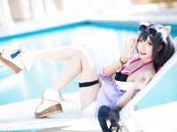 [COSPLAY] 瓜希酱 公主连结 凯露夏日 Kyaru