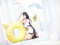 [COSPLAY] 瓜希酱 公主连结 凯露夏日 Kyaru