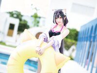[COSPLAY] 瓜希酱 公主连结 凯露夏日 Kyaru
