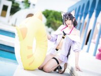 [COSPLAY] 瓜希酱 公主连结 凯露夏日 Kyaru