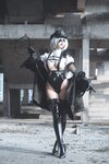 [COSPLAY] 云溪溪 奶桃 2B警服
