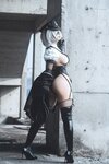[COSPLAY] 云溪溪 奶桃 2B警服