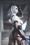 [COSPLAY] 云溪溪 奶桃 2B警服
