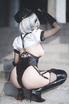 [COSPLAY] 云溪溪 奶桃 2B警服