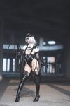 [COSPLAY] 云溪溪 奶桃 2B警服