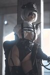 [COSPLAY] 云溪溪 奶桃 2B警服