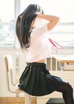 【青山裕企】黒髪女子