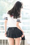 【青山裕企】黒髪女子