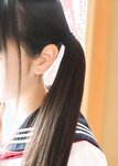 【青山裕企】黒髪女子
