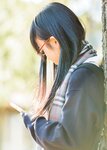 【青山裕企】黒髪女子