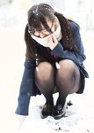 【青山裕企】黒髪女子